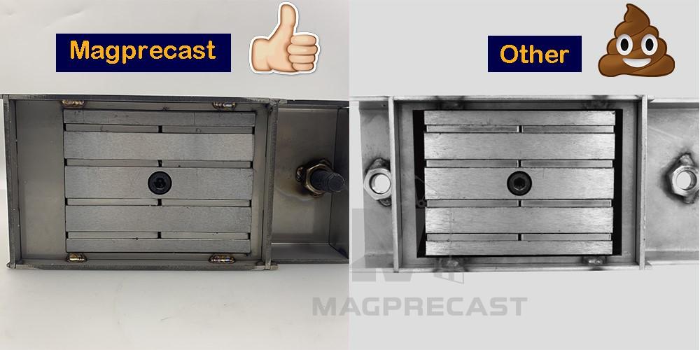 precast concrete magnet compared